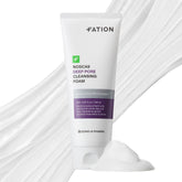 Fation Nosca9 deep pore foam stretch demonstrates thorough cleansing for pores