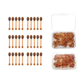 Fazanwey lip applicator sticks scoop lip balm from a jar for clean application