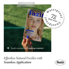 Fazit waterproof patches on skin endure sweat or rain with vibrant finish