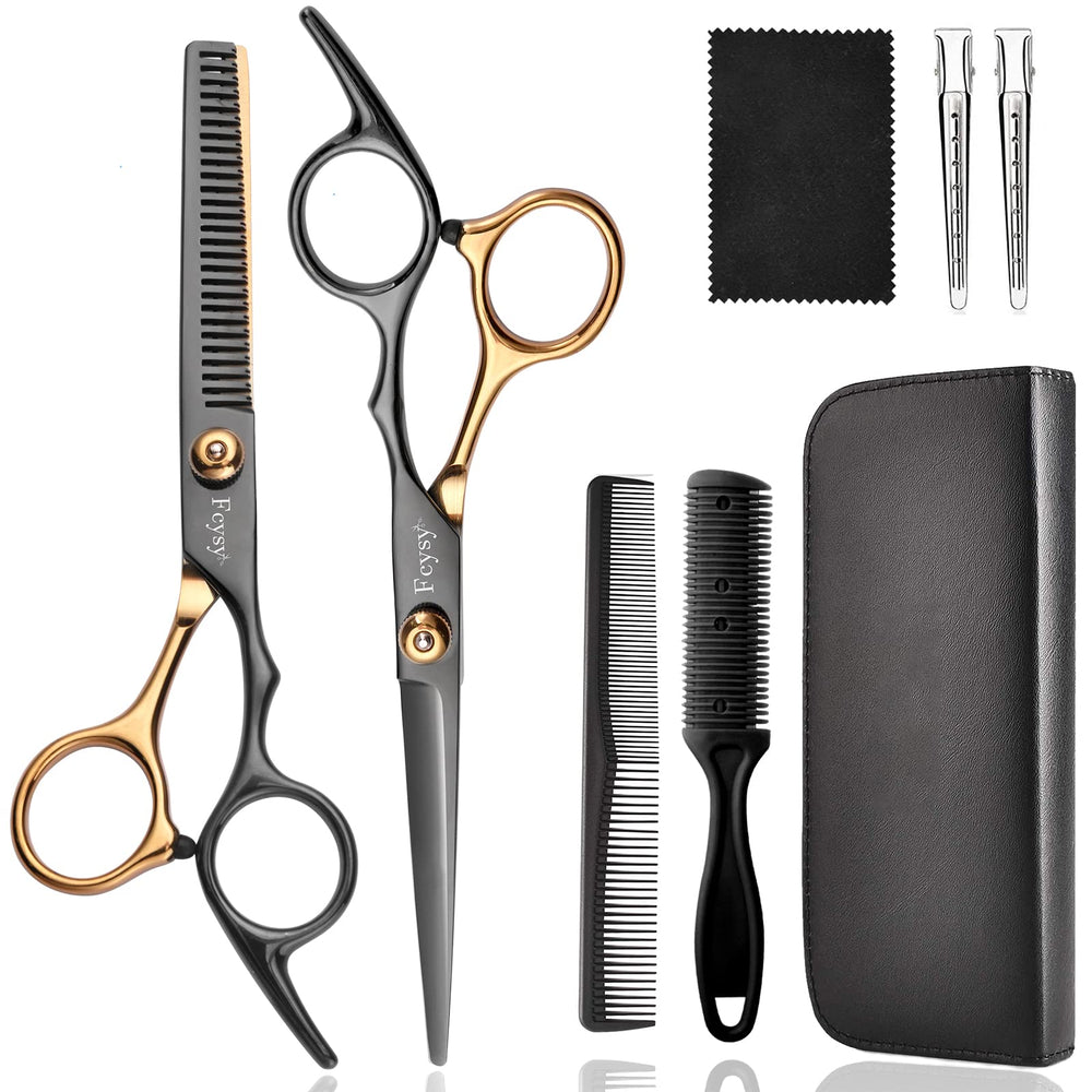 Fcysy hair cutting kit all-in-one laid out for convenient at-home haircuts.