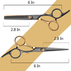 Fcysy stainless-steel blades close-up reveal sharp, durable cutting edges.