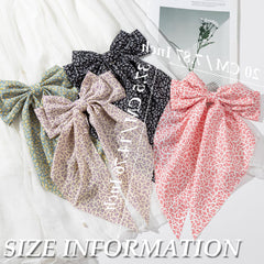 FDBJulyy bow clips tight-grip closeup highlighting durable non-slip grip for all hair types
