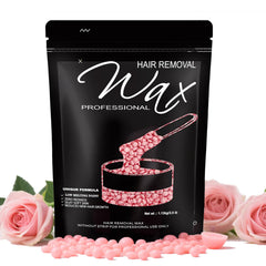 feamiria rose wax beads packaging demonstrates premium ready-to-use at-home waxing kit