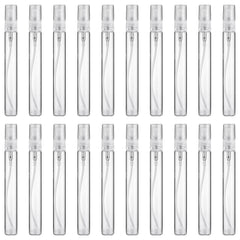 Feelake mini spray bottle 10ml pack; compact glass for on the go fragrance refills.