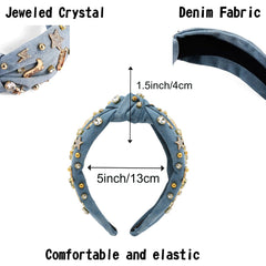 Feeldeal cowgirl headband knot design provides all-day comfort