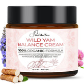 FeeMeFee Wild Yam Cream packaging highlights clean organic branding for daily nourishment