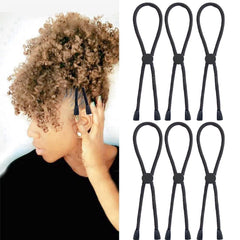FEEZENT adjustable headband six-pack in-use for versatile styling and secure everyday hold