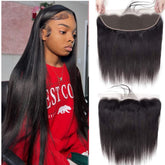 Feibin 13x4 lace closure in 8inch ear-to-ear offers versatile parting and natural look