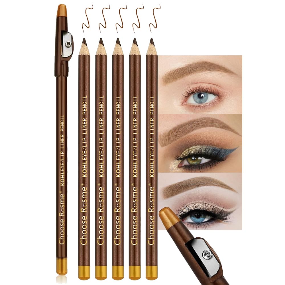 FeiCuiYun wooden eyebrow pencil set for natural daily brows and precise fill.