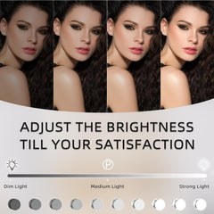 FENCHILIN 360-degree rotation provides flexible angles for makeup application.