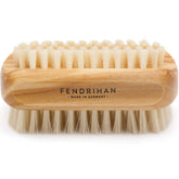 Fendrihan nail brush closeup shows genuine boar bristles for fingertip cleaning.