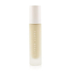 FENTY BEAUTY Pro Filt'r Soft Matte Foundation bottle closeup for long-wear coverage.