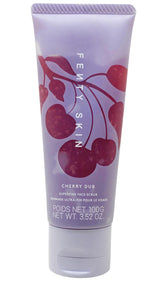 Fenty Skin Cherry Dub Scrub front view highlights Barbados cherry formula for brightening and pore refinement.