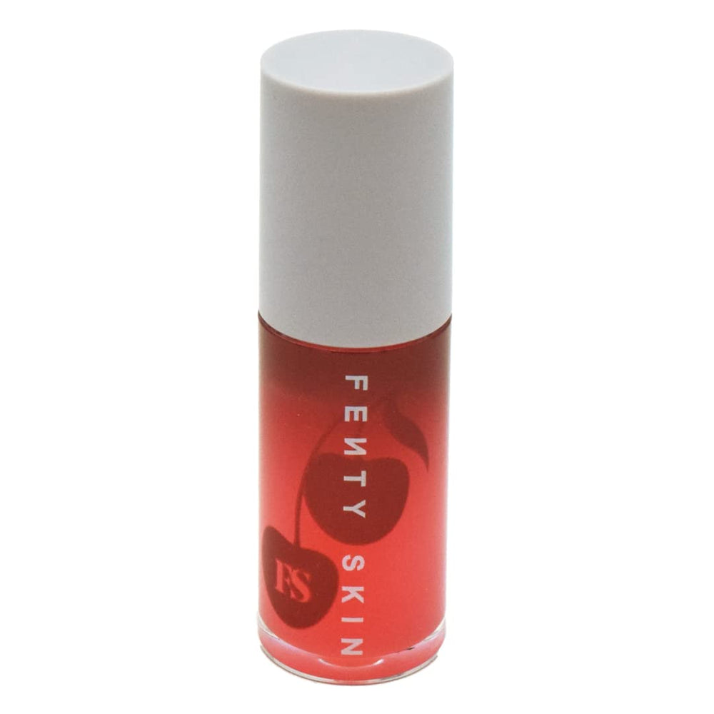 Fenty Skin Fenty Treatz lip oil bottle front view for instant hydration.