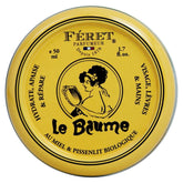 Feret Le Baume Rose Poudre lips receive deep hydration for dry lips.