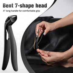 FERYES catcher keeps nail clippings contained for quick cleanup.