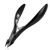 FERYES Cuticle Cutters 1/2 Jaw in black precision trimming for smooth nails