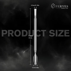 FERYES cuticle remover knife-edge for dead skin and under-nail cleaning.
