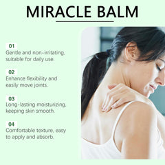 FFENG PEI Miracle Balm arm application demonstrates easy, smooth absorption.