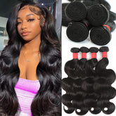 FHGD Body Wave Bundles 18-inch closeup shows natural texture for seamless blends.