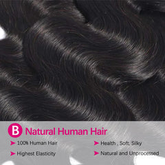 FHGD Body Wave Bundles 22-inch natural color bundle ready for color matching and styling.