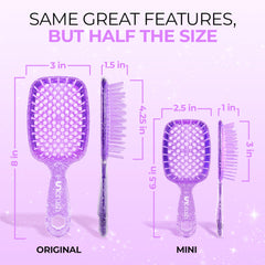 FHI Heat UNbrush Mini backless vented cushion increases airflow during styling