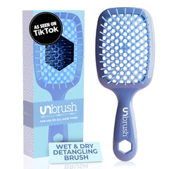 FHI Heat UNbrush wet/dry vented detangler in action for all hair types