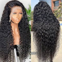 Filrku 13x4 frontal lace wig offers breathable transparent lace and natural hairline.