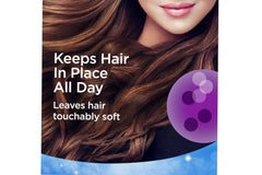 FINESSE active proteins hairspray formula close-up with conditioning emphasis.
