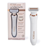 Finishing Touch Flawless underarm curved design contours for gentle hair removal