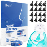 FireAnt 100 saline packets for nasal rinse offer consistent, convenient use.
