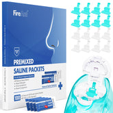 FireAnt Navage-compatible saline packets for convenient nasal rinsing