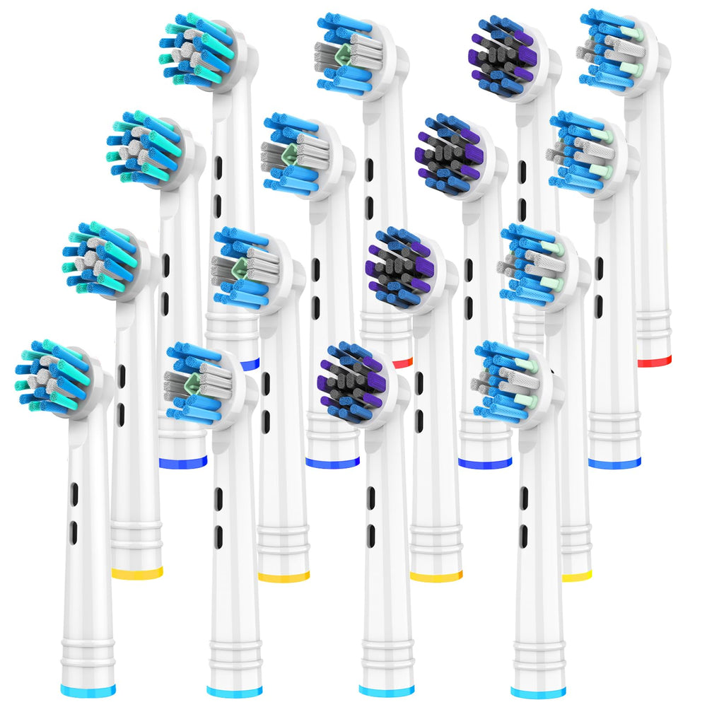 FIRIK front packaging showing 16 brush heads and value pack benefit