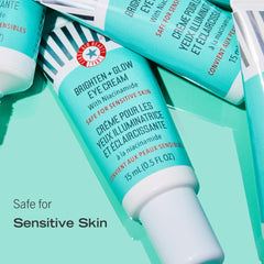 First Aid Beauty Brighten Glow Eye Cream hydration around the under-eye area