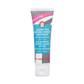 First Aid Beauty Hello FAB coconut skin smoothie jar close-up, hydration and radiance focus.