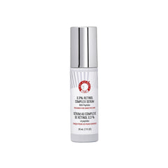 First Aid Beauty retinol complex serum bottle—gentle option for sensitive skin routines.