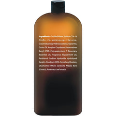 Creamy lather from First Botany Castor Oil Shampoo shows gentle daily cleansing.