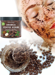 First Botany Cosmeceuticals coffee scrub with organic ingredients boosts antioxidants for youthful-looking skin.