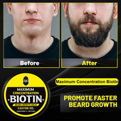 First Melody beard balm creamy texture in palm for easy application