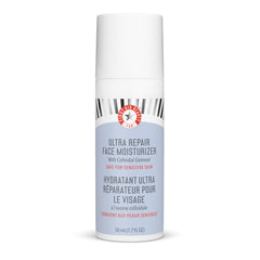 First Aid Beauty Ultra Repair Face Moisturizer bottle pump for lightweight daily hydration