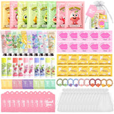 Firstfly spa party 90pcs package shows a complete girls' spa night kit for easy hosting