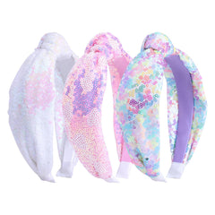 Fishdown fishown sequin headbands pink pack add subtle sparkle to everyday outfits and events.