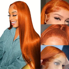Fiumer Ginger Wig front view shows natural hairline for seamless styling.