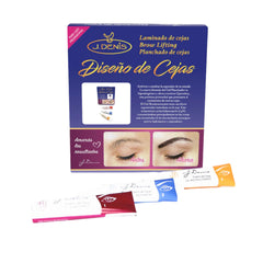 Five Brothers J. Denis Lamination Kit brow pencil close-up highlights precision for natural-looking definition.