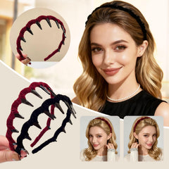 Five Pcs Zig Zag Headbands non-slip design stays in place during activity