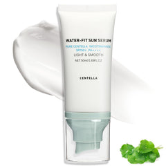 FIVEFULU Centella Sunscreen pump bottle packaging for easy, mess-free daily use.
