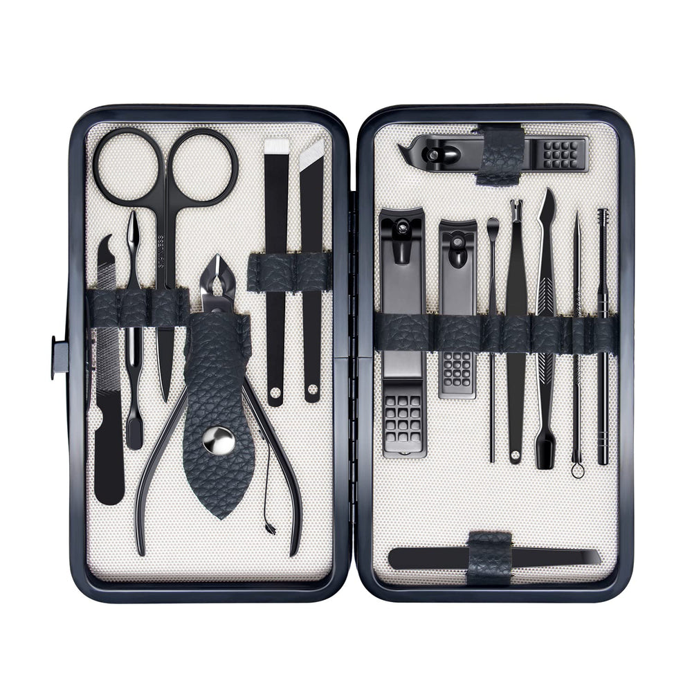 FIXBODY cortaúñas: conjunto de 15 piezas para uñas limpias y cuidado diario
