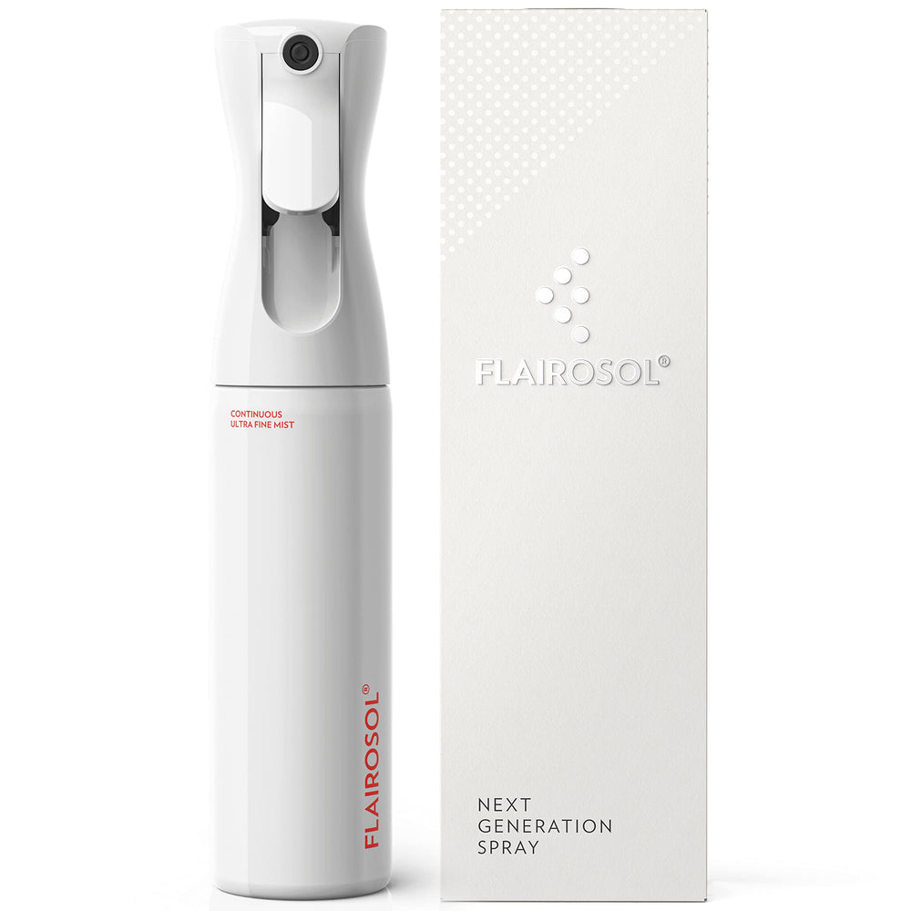 FLAIROSOL hair mist bottle for precise styling and even coverage