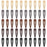 FLAREANN neutral shades beige clip for secure half-up styles with non-slip wear