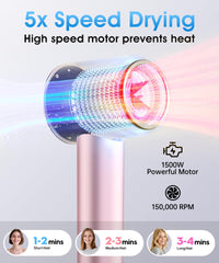 Flashbase hair dryer ionic motor spotlight shows brushless power for efficient styling